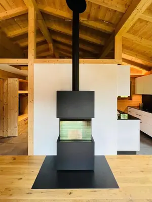 Grundriss der Unterkunft Chalet Spatz Loft with Sauna Kandersteg Oeschinen Lake