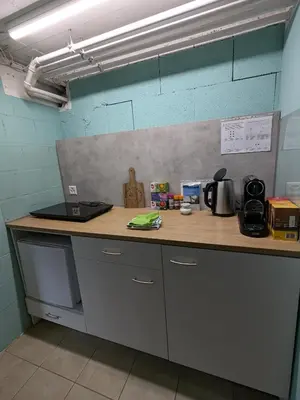 Küche/Küchenzeile in der Unterkunft Zimmer in Adelboden