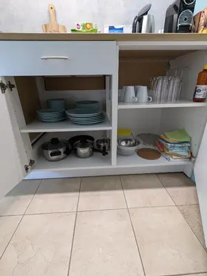 Küche/Küchenzeile in der Unterkunft Zimmer in Adelboden
