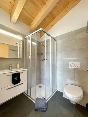 Ein Badezimmer in der Unterkunft My Mountain Paradise - Swiss Alps