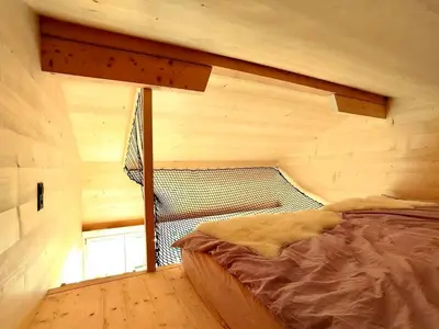 Ein Bett oder Betten in einem Zimmer der Unterkunft Region de Gstaad - Ultra Modern Apartment- Huge Roof Terrace - Great Views