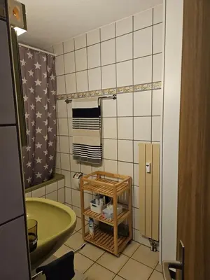 Ein Badezimmer in der Unterkunft Sonnenzauber