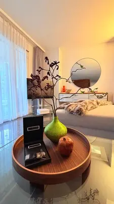 Ein Bett oder Betten in einem Zimmer der Unterkunft Center Park Apartment