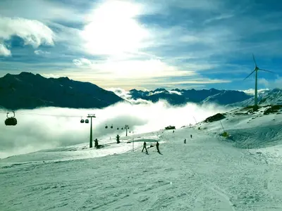 Wohnung in Andermatt im Winter