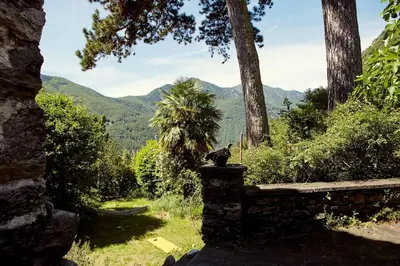 Naturlandschaft in der Nähe des Ferienhauses