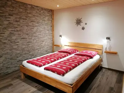 Ein Bett oder Betten in einem Zimmer der Unterkunft 
