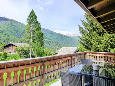 Naturlandschaft in der Nähe des Chalets