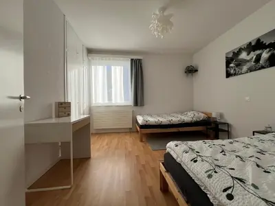 Ein Bett oder Betten in einem Zimmer der Unterkunft Casa Medusa - con piscina, a 2 minuti dalla stazione
