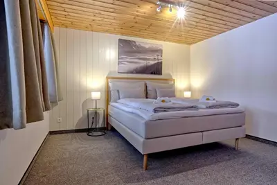 Ein Bett oder Betten in einem Zimmer der Unterkunft Apartment Babice 2.5 - GRIWA RENT AG