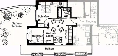 Grundriss der Unterkunft Haus Primavera
