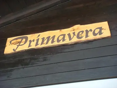 Ein Zertifikat, Auszeichnung, Logo oder anderes Dokument, das in der Unterkunft Haus Primavera ausgestellt ist