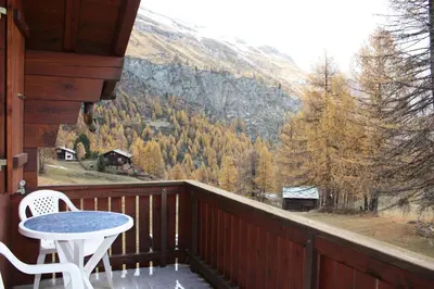 Naturlandschaft in der Nähe des Chalets