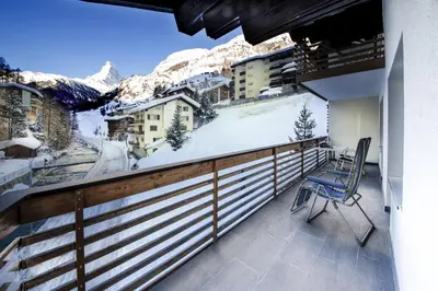 Haus Maryland im Winter