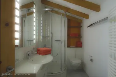 Ein Badezimmer in der Unterkunft Haus Maryland