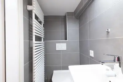 Ein Badezimmer in der Unterkunft Studio-duplex Tower
