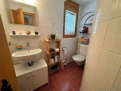 Ein Badezimmer in der Unterkunft Chevreuil 28