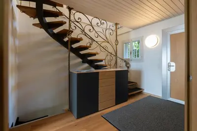 Grundriss der Unterkunft Villa with pool, garden & direct at lake