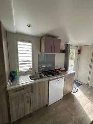 Küche/Küchenzeile in der Unterkunft Cottage 2
