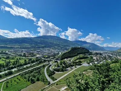 Naturlandschaft in der Nähe der Ferienwohnung