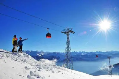 DOMINO - Superbe studio de standing im Winter