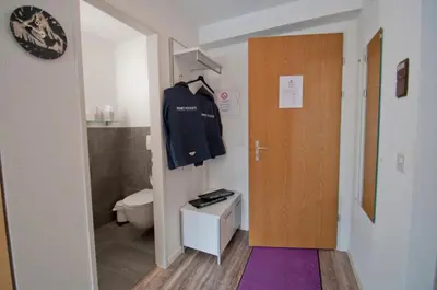 Ein Badezimmer in der Unterkunft Haus Bodmen C, Apartment Anemone