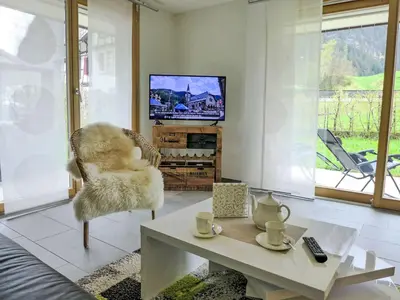 TV/Unterhaltungsangebot in der Unterkunft Apartment Bergluft by Interhome