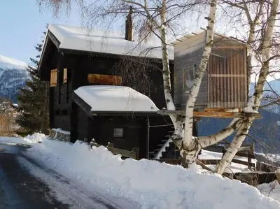 Chalet Schneeflöckli im Winter