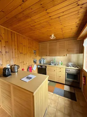 Küche/Küchenzeile in der Unterkunft Chalet Siesta OG