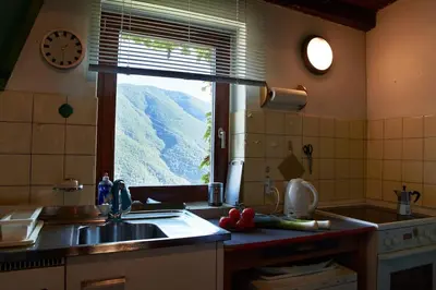 Küche/Küchenzeile in der Unterkunft Wild Valley Rustico Esclusivo in Valle Onsernone