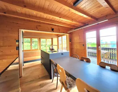 Grundriss der Unterkunft Chalet Pololo avec sauna, Val d'Hérens