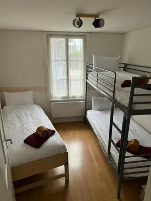 Ein Bett oder Betten in einem Zimmer der Unterkunft Garden House