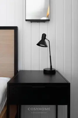 Ein Bett oder Betten in einem Zimmer der Unterkunft AmBach l Vue exceptionnelle l Sauna