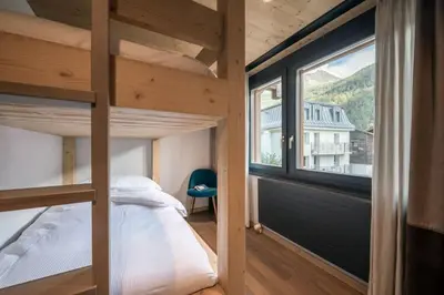 Ein Bett oder Betten in einem Zimmer der Unterkunft Top Lage, viel Platz & Komfort by ZermattStays