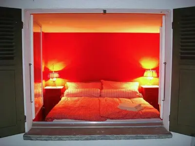 Ein Bett oder Betten in einem Zimmer der Unterkunft Apartment Pony 2-Bettwohnung by Interhome