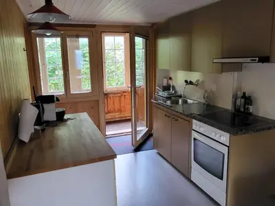 Küche/Küchenzeile in der Unterkunft Apartment Wildbach by Interhome