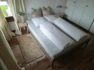 Ein Bett oder Betten in einem Zimmer der Unterkunft Apartment Morion by Interhome