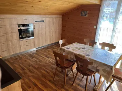 Küche/Küchenzeile in der Unterkunft Apartment Weideli by Interhome