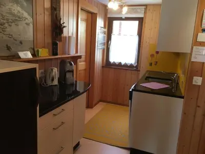 Küche/Küchenzeile in der Unterkunft Apartment Almenrausch 2- OG Süd-West by Interhome