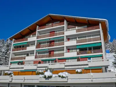 Ein Balkon oder eine Terrasse in der Unterkunft Apartment Clairière des Barzettes B16 by Interhome