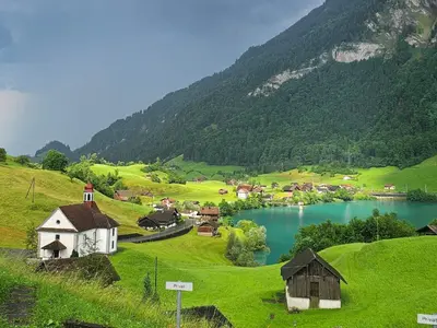 Naturlandschaft in der Nähe der Ferienwohnung