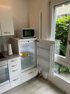 Küche/Küchenzeile in der Unterkunft Apartment TOM