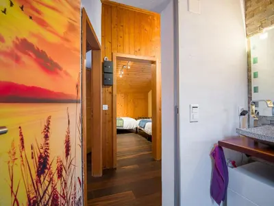 Ein Bett oder Betten in einem Zimmer der Unterkunft Gästehaus Milital