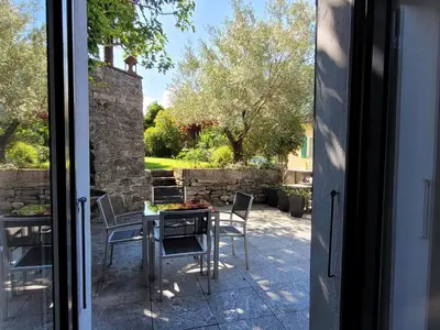 Ein Garten an der Unterkunft Ristorante Tentazioni