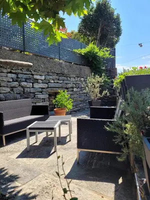 Ein Garten an der Unterkunft Ristorante Tentazioni