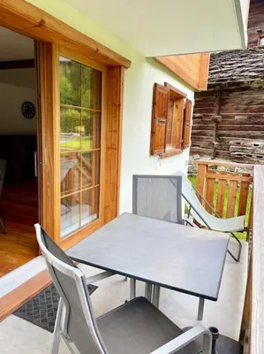 Ein Patio oder anderer Außenbereich in der Unterkunft Appartement spacieux