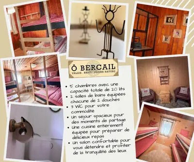 Grundriss der Unterkunft Ô Bercail Gîte de basse montagne 7' de vercorin