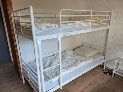Ein Bett oder Betten in einem Zimmer der Unterkunft Vacances à la montagne