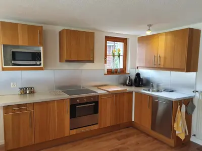 Küche/Küchenzeile in der Unterkunft Chalet Valerie