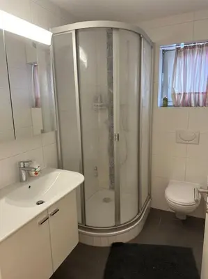 Ein Badezimmer in der Unterkunft Appartement Confort & Style