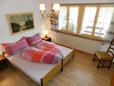 Ein Bett oder Betten in einem Zimmer der Unterkunft Apartment Bolgen by Interhome